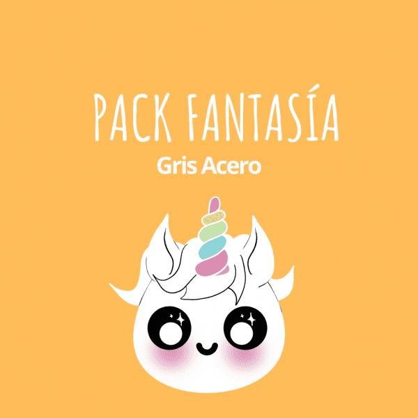 Pack Fantasía "Gris acero"
